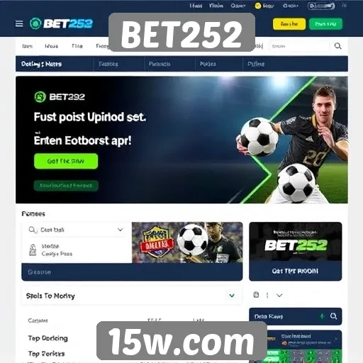 Promoções e bônus disponíveis no site BET252